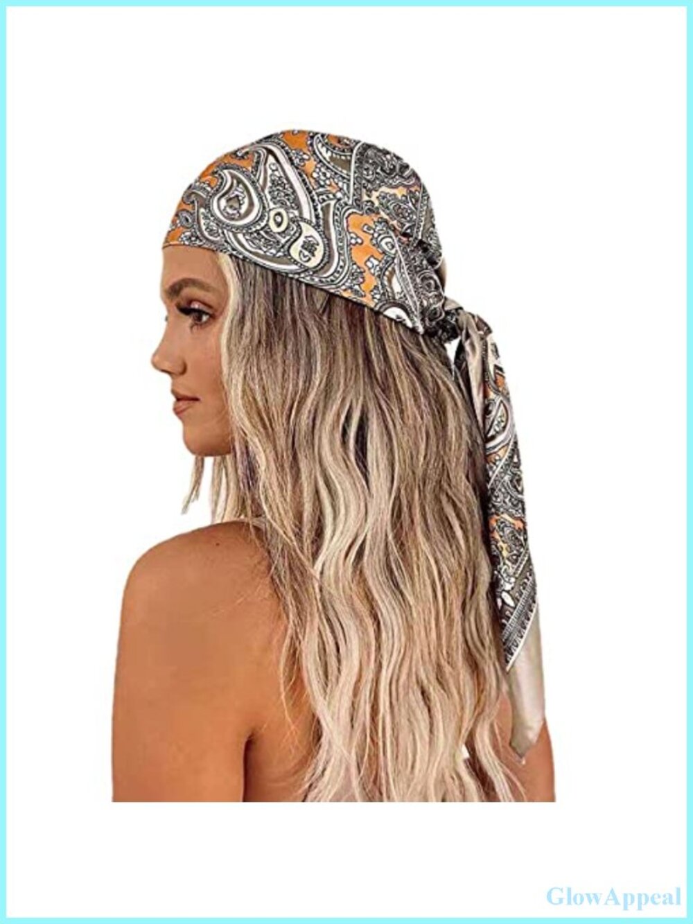 35 Silk Feeling Square Scarf Women Fashion Hairscarf